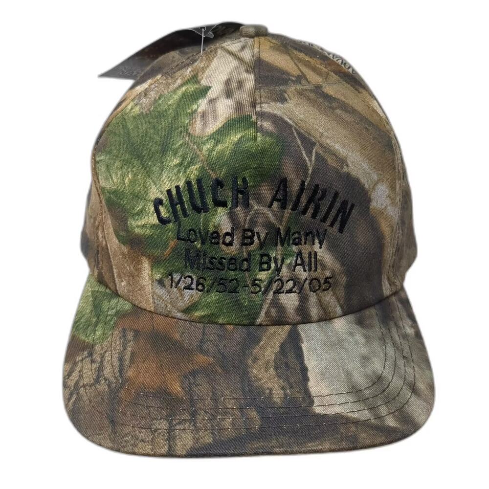 Advantage Timber Camo Baseball Cap Brown Green 5 Panel Memorial Hat OSFM USA